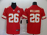 Nike Chiefs 26 Damien Williams Red Vapor Untouchable Limited Jersey,baseball caps,new era cap wholesale,wholesale hats